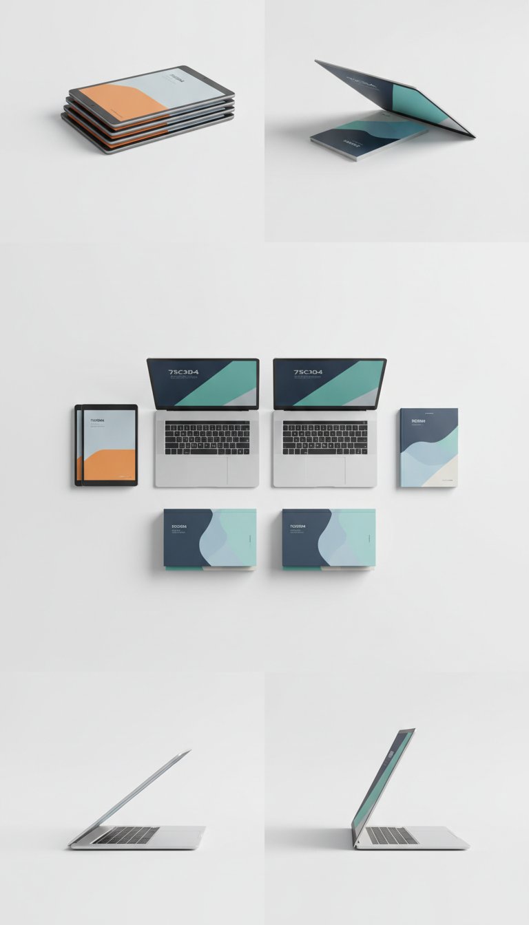 Modern Workspace Stock Photo Bundle in High-Resolution