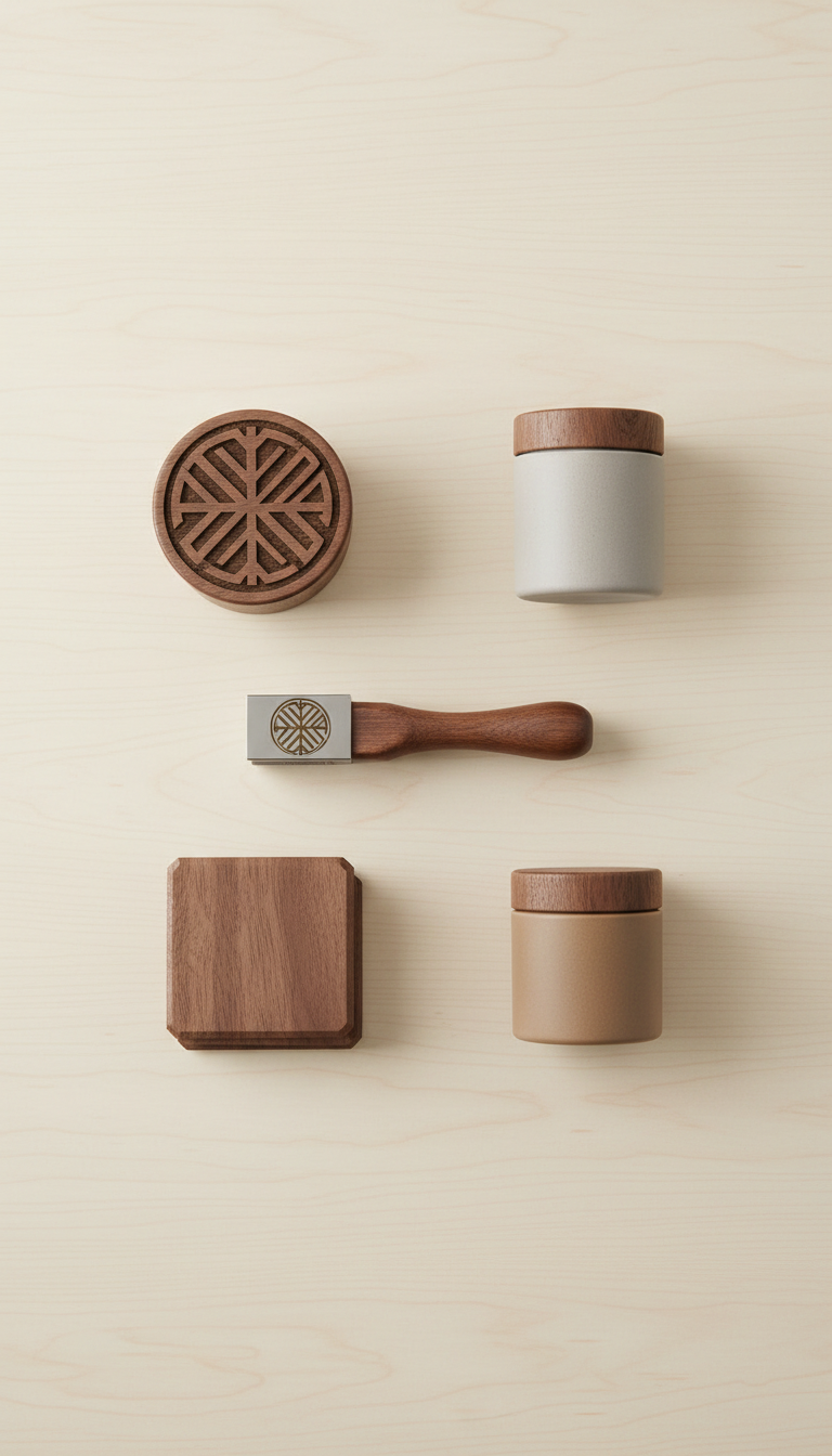 Smoked Walnut Branding Kit