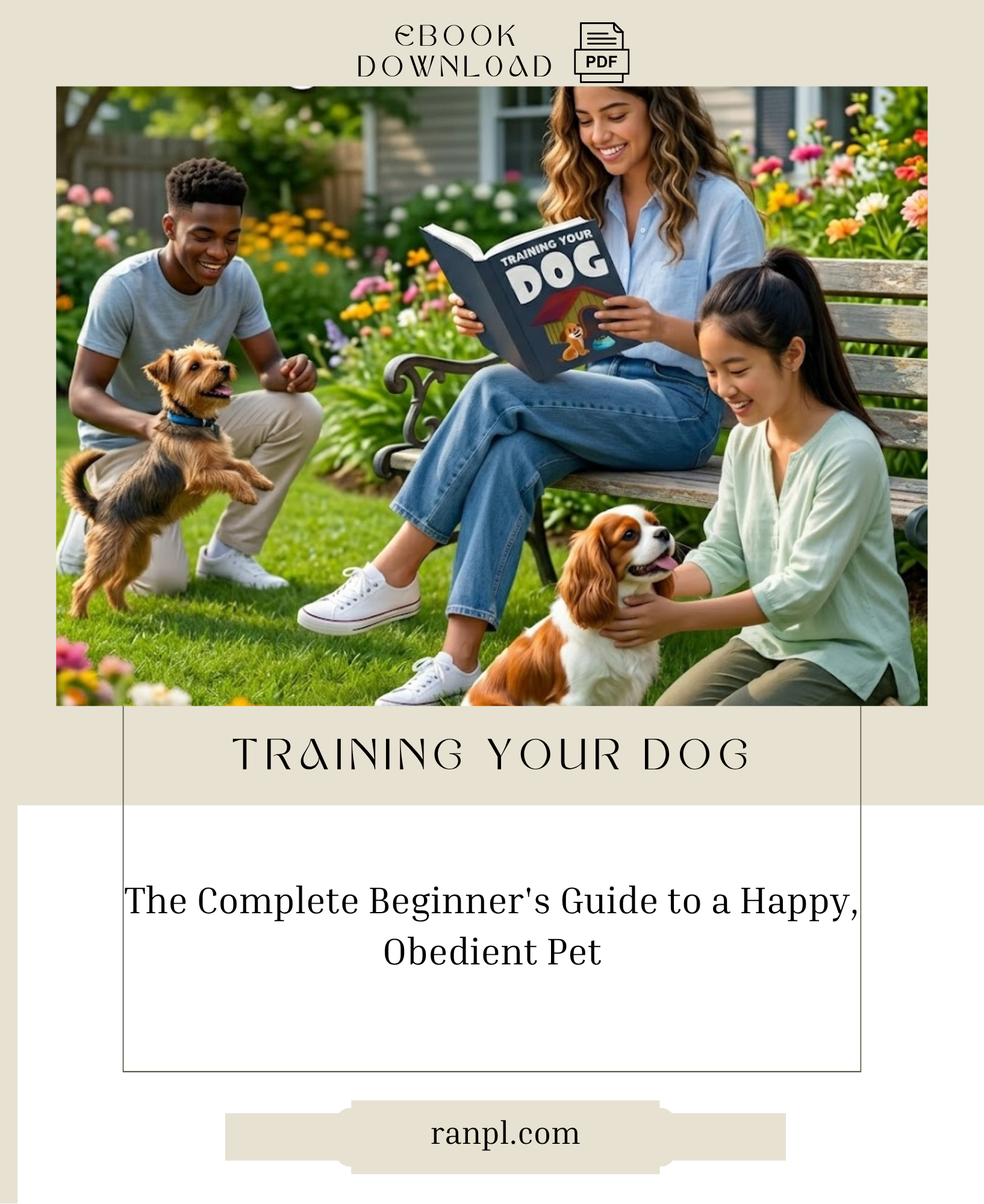 TRAINING YOUR DOG: The Complete Beginner's Guide to a Happy, Obedient Pet