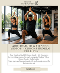 Back 400+ Health & Fitness Videos + Ebooks Bundle - Full PLR