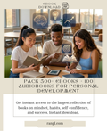 Pack 500+ Ebooks + 100 Audio books for Personal Development
