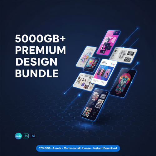 5000GB+ Premium Design Bundle