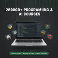 2000GB+ Ultimate Programming & AI Courses Bundle