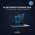 RANPL™ AI Job Search Playbook 2026 - Professional Cover