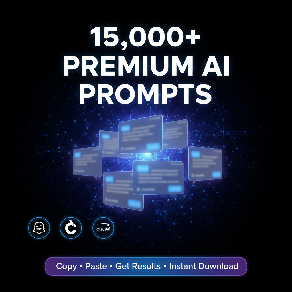 15,000+ Premium AI Prompts for ChatGPT